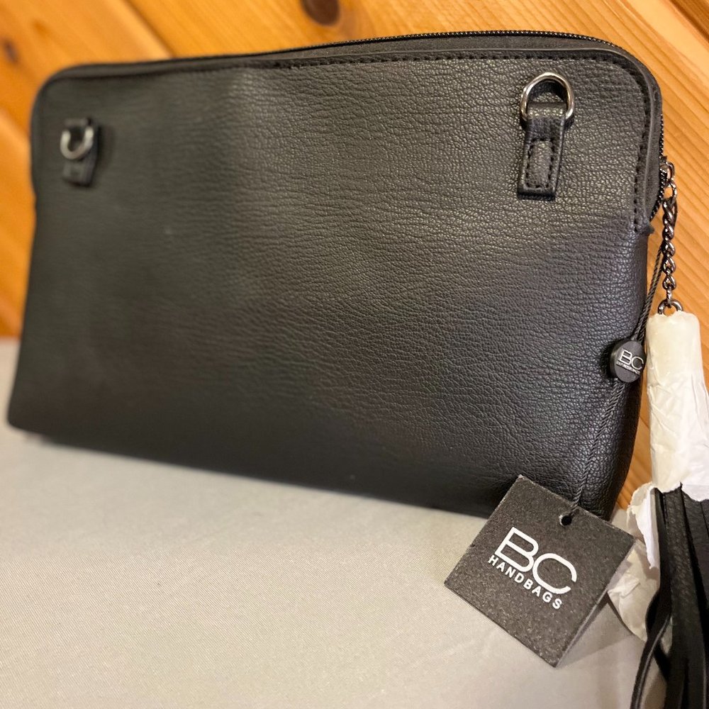 Black BC Handbag Clutch/Crossbody